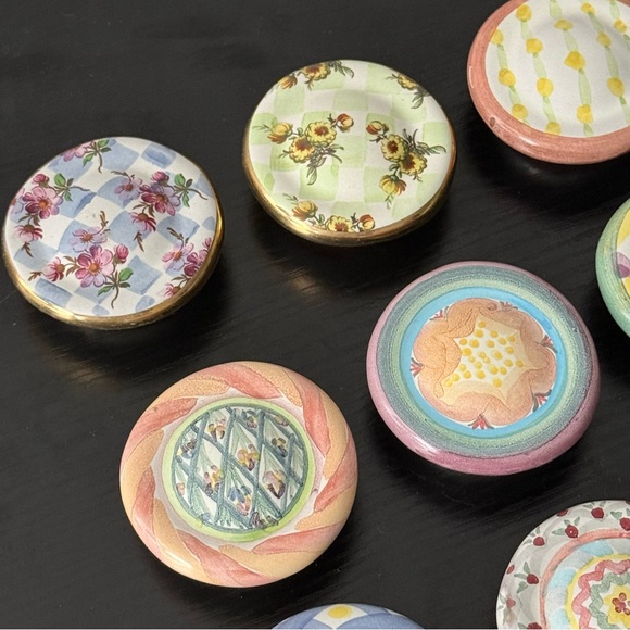 MacKenzie Childs Drawer Pulls Lot of 9 - Picture 4 of 13